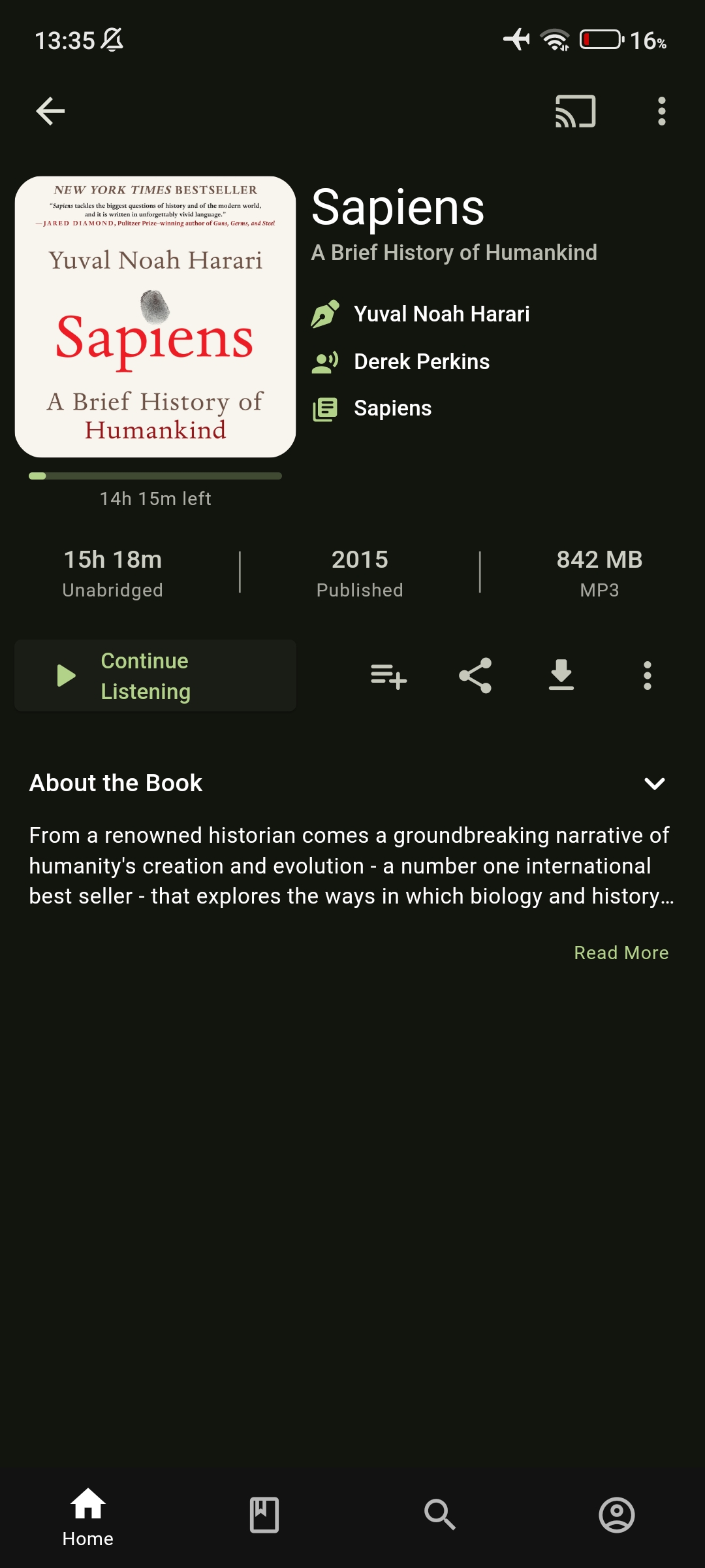 Vaani Offline Library Mockup